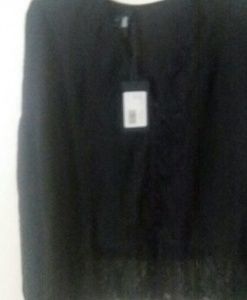 Black Paige Long Blouse